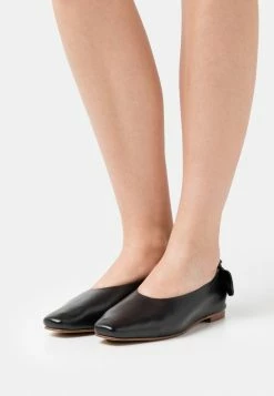 NA-KD BOW - Ballerines - Black