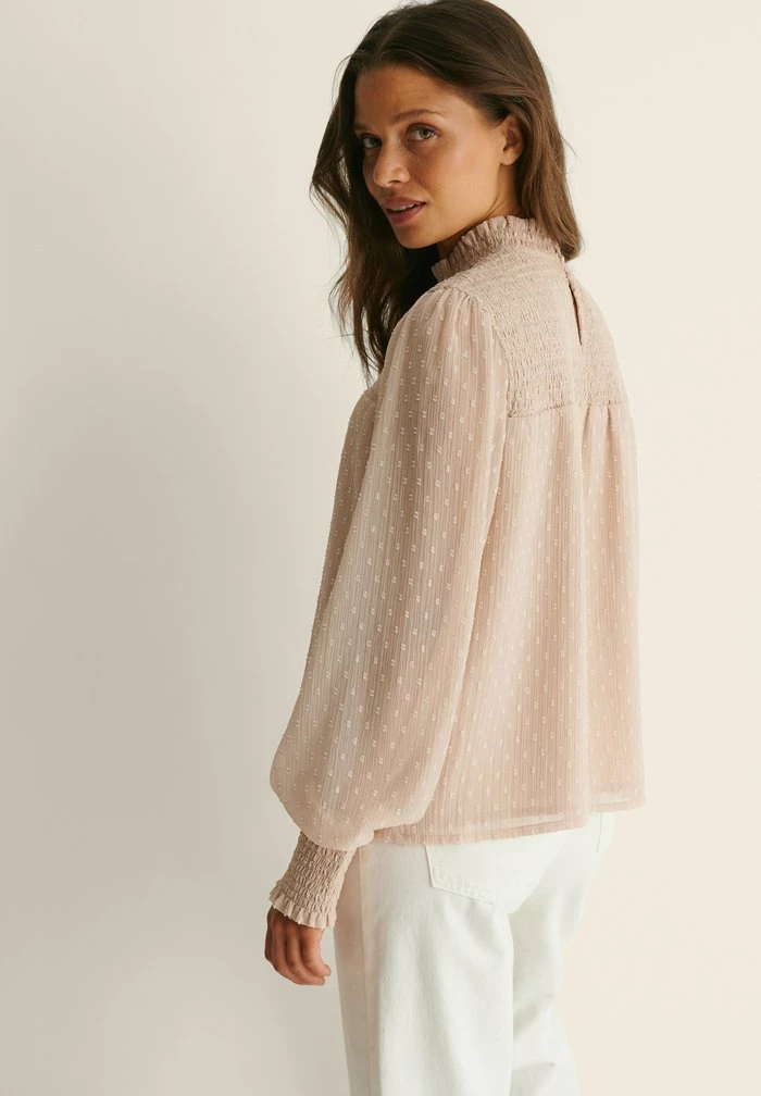 NA-KD Blouse - Dusty Pink 3 NA-KD Blouse - Dusty Pink – Image 3