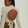 NA-KD MIT OFFENEM RÜCKEN - Pullover - Beige -NA-KD Soldes Magasin 020ca157314345aaa16d637dd1e837ff