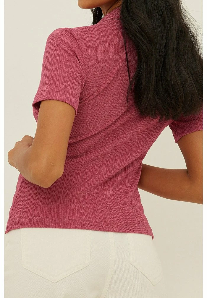 NA-KD MIT RÜSCHENDETAIL - Chemisier - Pink 3 NA-KD MIT RÜSCHENDETAIL - Chemisier - Pink – Image 3