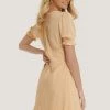 NA-KD Robe De Jour - Apricot -NA-KD Soldes Magasin 05aac03c59b44b45842b13c3c04de8e7