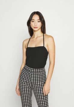 NA-KD THIN STRAP SINGLET - Débardeur - Black