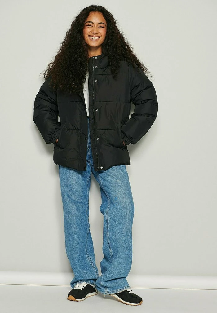 NA-KD Veste D'hiver - Black 1 NA-KD Veste D'hiver - Black