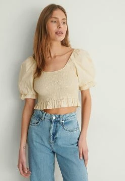 NA-KD Blouse - Beige