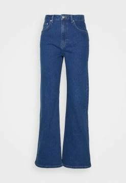 NA-KD HIGH WAIST - Jean Droit - Mid Blue