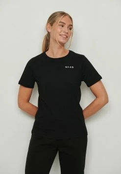 NA-KD T-shirt Basique - Black