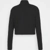 NA-KD CROPPED - Sweatshirt - Black -NA-KD Soldes Magasin 0e2870c5596d47928546b5b10cc7c84c