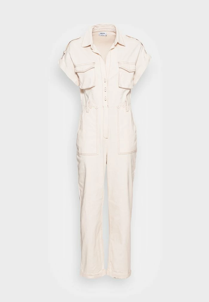 NA-KD UTILITY BUTTON DETAIL - Combinaison - Cream 4 NA-KD UTILITY BUTTON DETAIL - Combinaison - Cream – Image 4