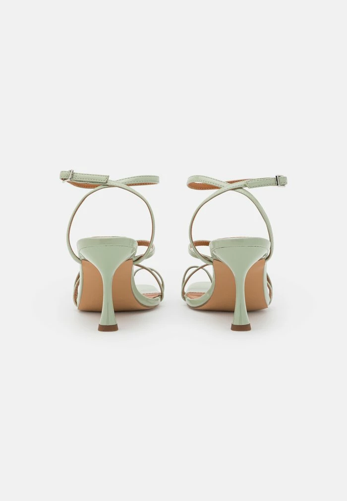 NA-KD HOURGLASS STRAPPY - Sandales à Talons Hauts - Sage Green 4 NA-KD HOURGLASS STRAPPY - Sandales à Talons Hauts - Sage Green – Image 4