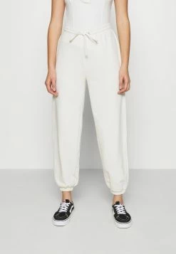 NA-KD DRAWSTRING - Pantalon De Survêtement - Offwhite