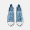 NA-KD PLATFORM LACE UP TRAINERS - Baskets Basses - Light Blue Grey -NA-KD Soldes Magasin 108939a0acad41ffa93101eea2cfa828