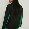 NA-KD Sweat à Capuche Zippé - Green /black -NA-KD Soldes Magasin 124deac7296040b5949bde7dec73f7e4