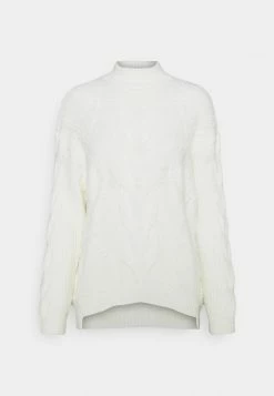 NA-KD OVERSIZED CABLE - Pullover - White