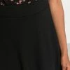 NA-KD HIGH WAIST SKATER SKIRT - Minijupe - Black -NA-KD Soldes Magasin 133fb16452024729842c260df2766fca