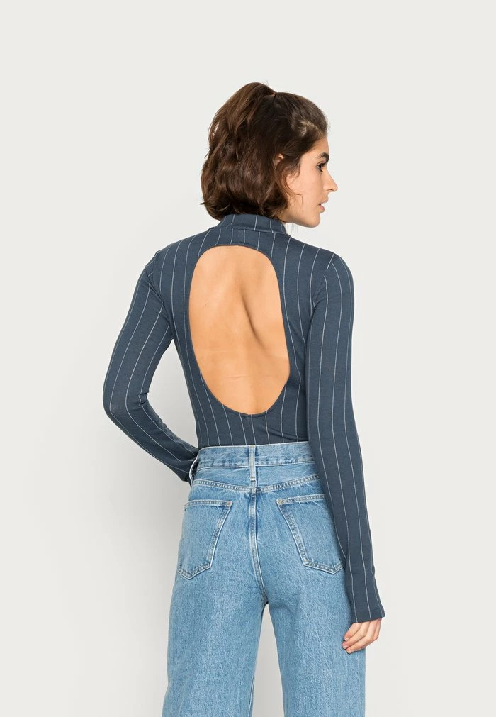 NA-KD OPEN BACK BODY - Body - Dark Blue 3 NA-KD OPEN BACK BODY - Body - Dark Blue – Image 3