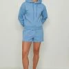 NA-KD Sweat à Capuche - Dusty Blue -NA-KD Soldes Magasin 136333f30b2945bfb574f1a3c5135f15