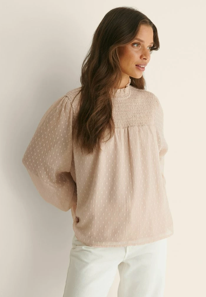 NA-KD Blouse - Dusty Pink 1 NA-KD Blouse - Dusty Pink