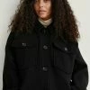 NA-KD Manteau Court - Black -NA-KD Soldes Magasin 155da7297750423ab21e2c9b0878aa19