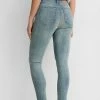 NA-KD Jean Slim - Washed Blue -NA-KD Soldes Magasin 1579709c6efe4fcf833a0982f257bee5