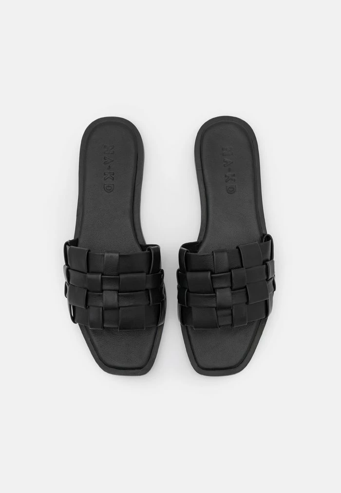 NA-KD BRAIDED - Mules - Black 6 NA-KD BRAIDED - Mules - Black – Image 6