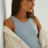 NA-KD Débardeur - Light Blue -NA-KD Soldes Magasin 16335ac294414400a713b0811a91b593