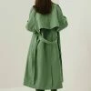 NA-KD Trench - Green -NA-KD Soldes Magasin 16a51432f3f048828861ea25e1abefda