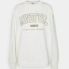 NA-KD MINDFULL PRINTED - Sweatshirt - Off White -NA-KD Soldes Magasin 1747195ee24b47e6b3d3f1f8a28d351f