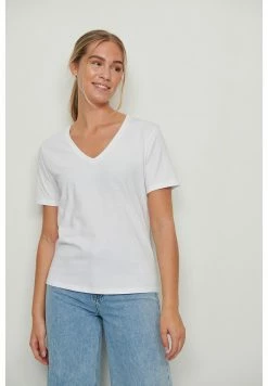 NA-KD 2-PACK - T-shirt Basique - Black/white