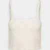 NA-KD X ZALANDO EXCLUSIVE - FLUFFY SINGLET - Débardeur - White -NA-KD Soldes Magasin 189f118609ca418b996c5536c32372a4