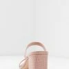 NA-KD SQUARED STRAP - Mules à Talons - Dusty Pink -NA-KD Soldes Magasin 192899382f3945bd9fa59fccc69d9c1f