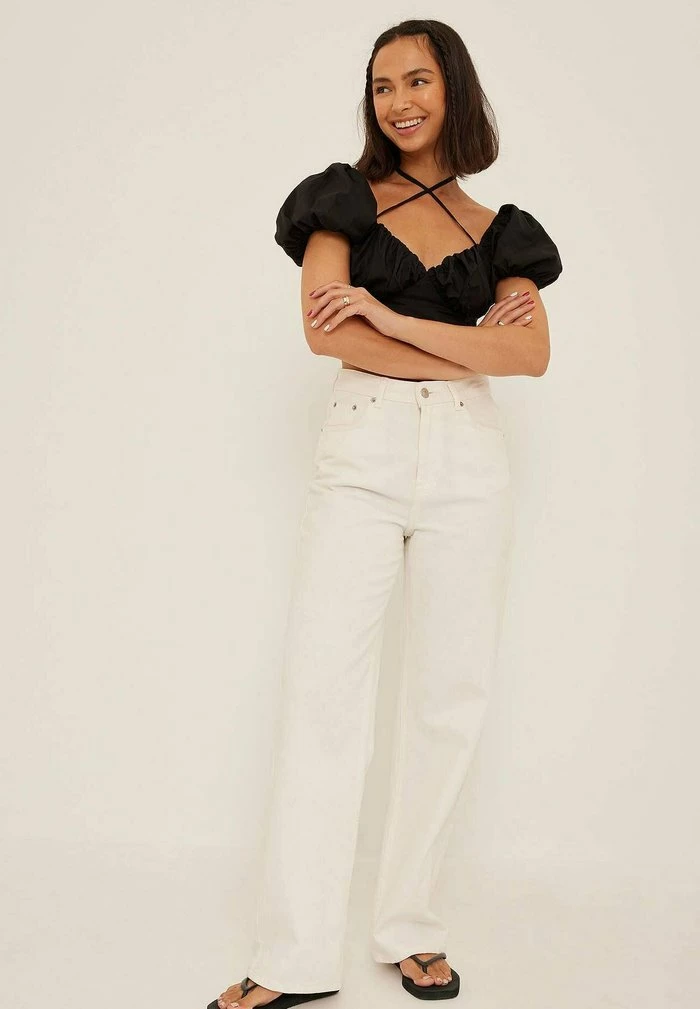 NA-KD Blouse - Black 2 NA-KD Blouse - Black – Image 2