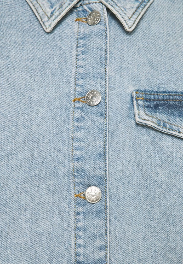 NA-KD CROPPED JACKET - Veste En Jean - Light Blue 3 NA-KD CROPPED JACKET - Veste En Jean - Light Blue – Image 3