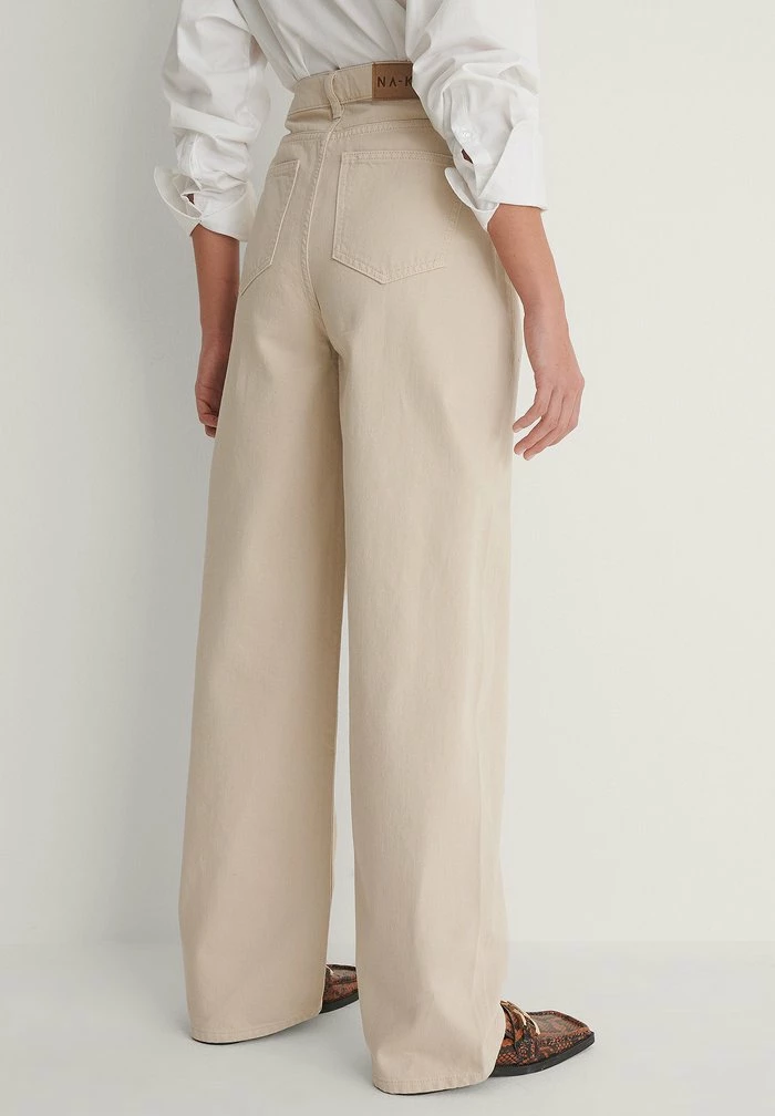 NA-KD Jean Boyfriend - Beige 2 NA-KD Jean Boyfriend - Beige – Image 2