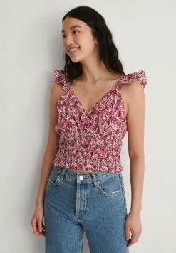 NA-KD Débardeur - Pink Flower