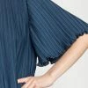 NA-KD WIDE SLEEVE DRESS - Robe Longue - Navy Blue -NA-KD Soldes Magasin 1e7d0d590f4e429e9f4052a6a7e41864