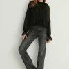 NA-KD VOLUMINÖS - Blouse - Black -NA-KD Soldes Magasin 1f0f388b73e4410b9400c7335d817e02