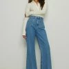 NA-KD MIT WEITEM BEIN UND VORDERTASCHE IM 70ER STY - Jean Flare - Mid Blue 5 NA-KD MIT WEITEM BEIN UND VORDERTASCHE IM 70ER STY - Jean Flare - Mid Blue -NA-KD Soldes Magasin 1f3c8f28e80445749397090e51005d81