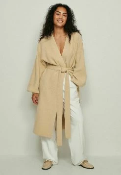 NA-KD Gilet - Beige Melange