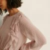 NA-KD MIT RÜSCHEN - Blouse - Dusty Pink -NA-KD Soldes Magasin 219c4f9ae9b54af68e2e31bbdd4f0337