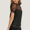 NA-KD Blouse - Black -NA-KD Soldes Magasin 21c3dbce96f34372afcb2dc03e468320