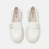 NA-KD CHUNKY ROUND BUCKLE LOAFERS - Mocassins - Offwhite -NA-KD Soldes Magasin 2295ceb6204240348d2a6ef42b2b24d9