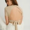 NA-KD Blouse - Beige 7 NA-KD Blouse - Beige -NA-KD Soldes Magasin 2365bf7e6a214b4dbbff4f0669e72b07