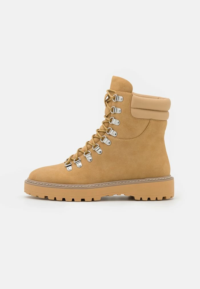 NA-KD TREKKING BOOTS - Bottines à Lacets - Tan 2 NA-KD TREKKING BOOTS - Bottines à Lacets - Tan – Image 2