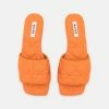 NA-KD QUILTED - Mules - Orange 11 NA-KD QUILTED - Mules - Orange -NA-KD Soldes Magasin 24f46bba813f41b49fe7daea05a74285