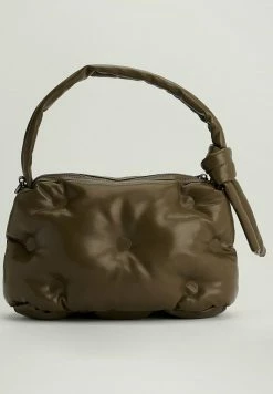NA-KD MIT PUNKTEN - Sac Bandoulière - Khaki