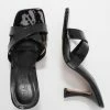 NA-KD HOURGLASS HEEL MULES - Mules à Talons - Black -NA-KD Soldes Magasin 278e347880044de6abf51d0c78791aa2