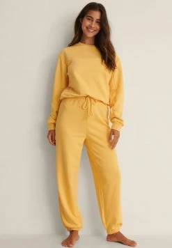 NA-KD Sweatshirt - Yellow