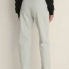 NA-KD Jean Droit - Light Grey -NA-KD Soldes Magasin 280b5b5a88ab412d85ba4c45d8352daf