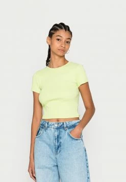 NA-KD BABY TEE - T-shirt Basique - Green