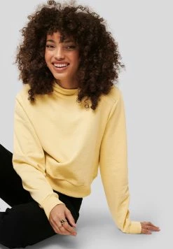 NA-KD Sweat à Capuche - Yellow
